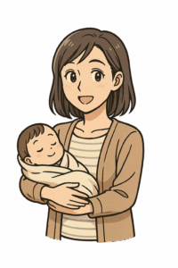 SNSのDMで不倫が発見した30代女性のイラスト